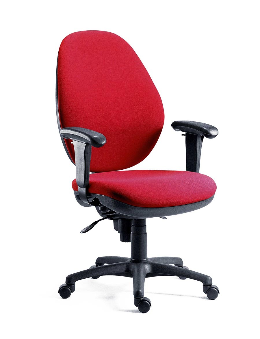Royal red office chair