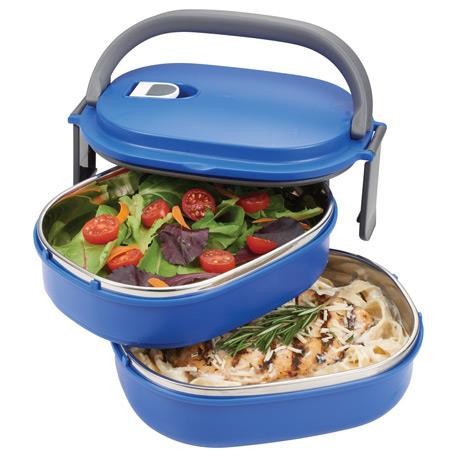 Two Tier Insulated Lunch Box