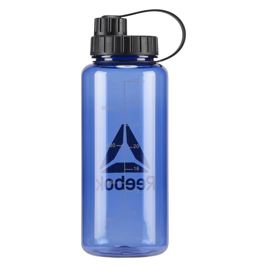 blue Plastic Water Bottle